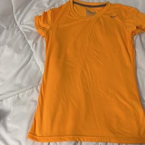 Nike Dri Fit shirts - orange is XS